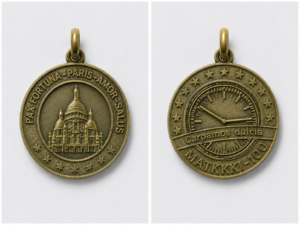 relica™ de montmartre — color dorado